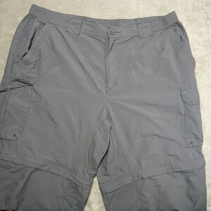 Columbia Titanium XL Gray Omni-Dry Convertible Pants Metropolitan-Explorer XL